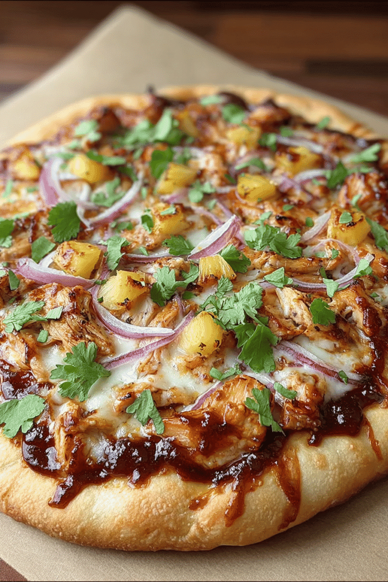 Hawaiian Bbq Chicken Pizza 32.Png