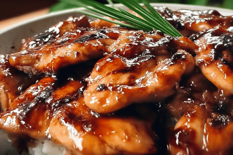 Hawaiian Style Teriyaki Chicken 40.Png