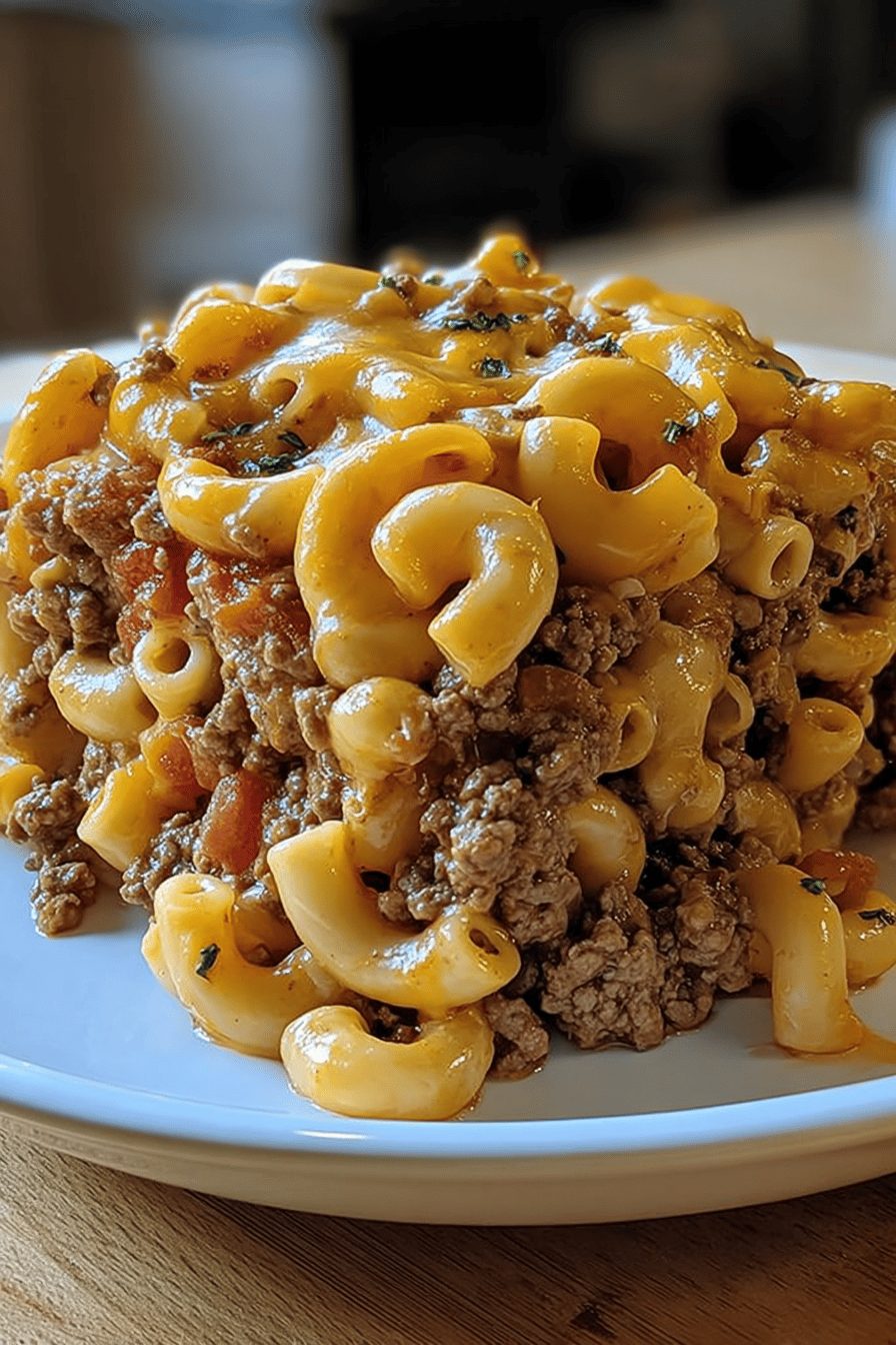 Homemade Hamburger Helper