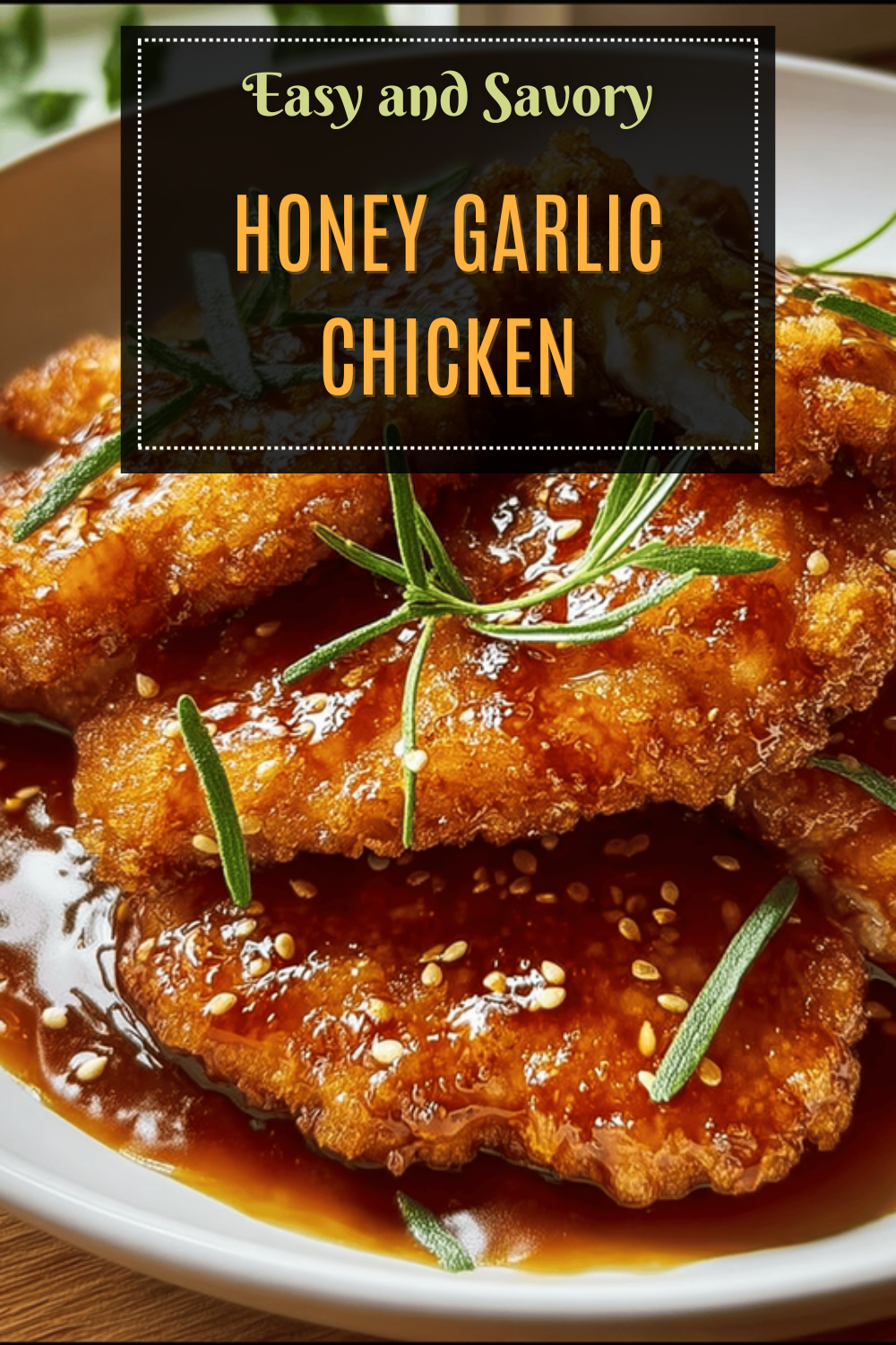 Honey Garlic Chicken Breast Recipe With Sweet And Savory Sauce 7 Honey Garlic Chicken