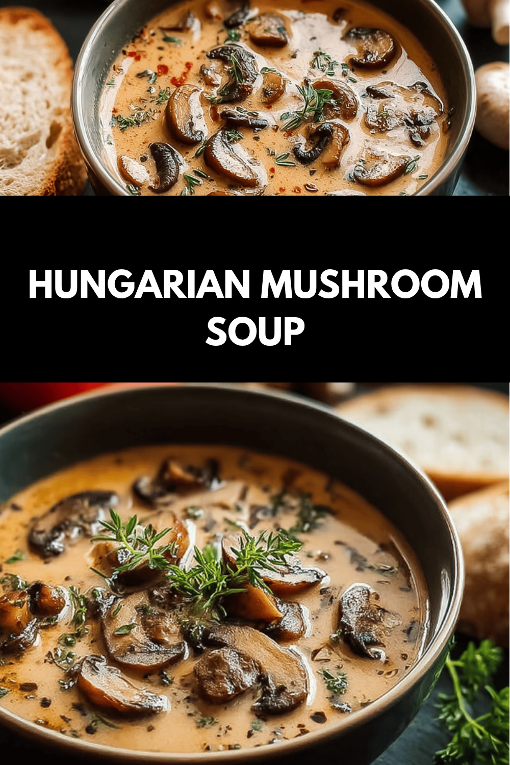 Hungarian Mushroom Soup Recipe With Rich Traditional Flavors 6 Hungarian Mushroom Soup