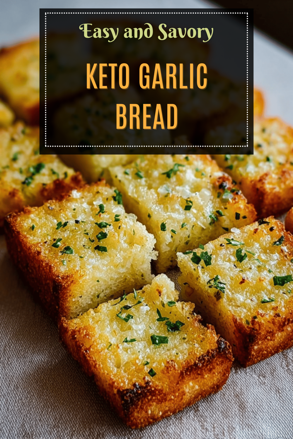 Keto Cheesy Garlic Bread Recipe With Low-Carb Ingredients 7 Keto Garlic Bread