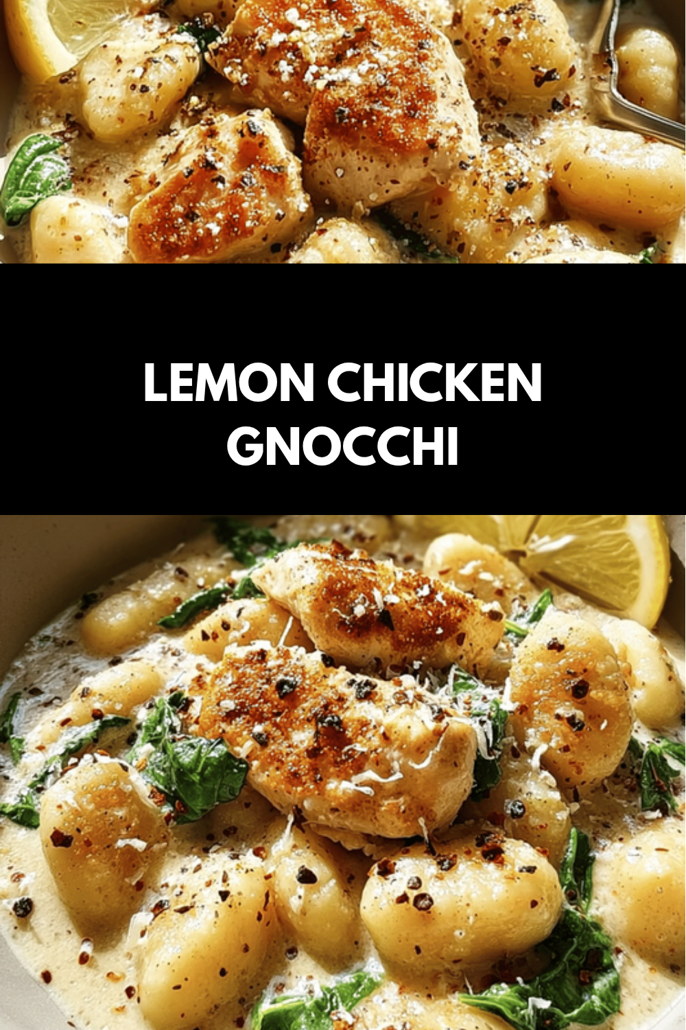 Lemon Chicken Gnocchi