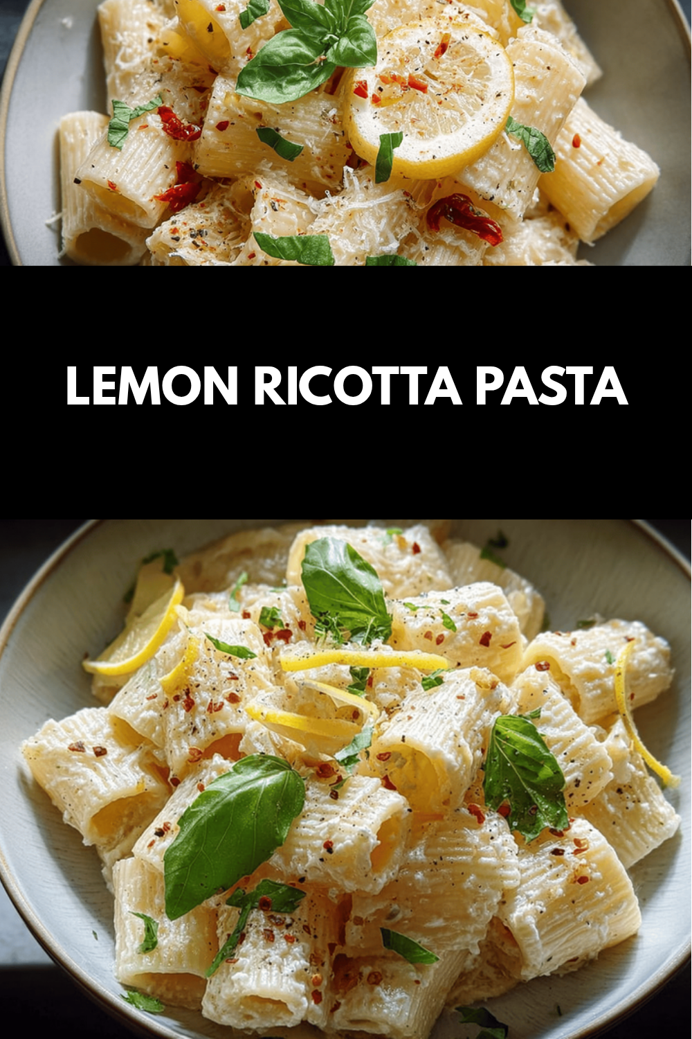 Lemon Ricotta Pasta