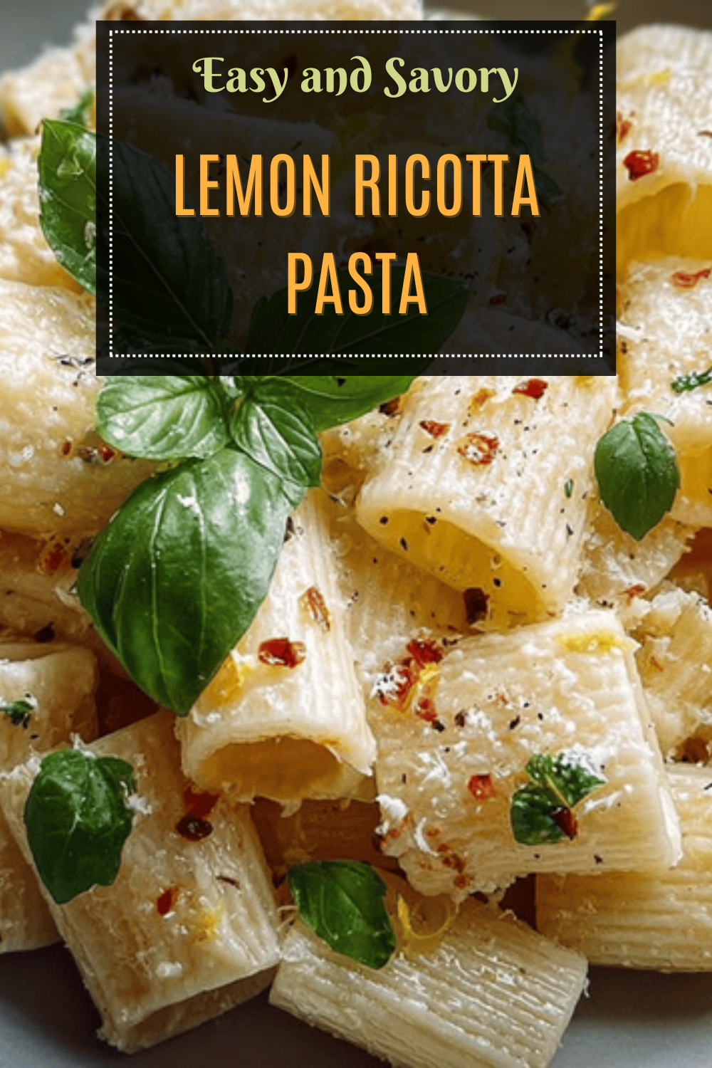Lemon Ricotta Pasta