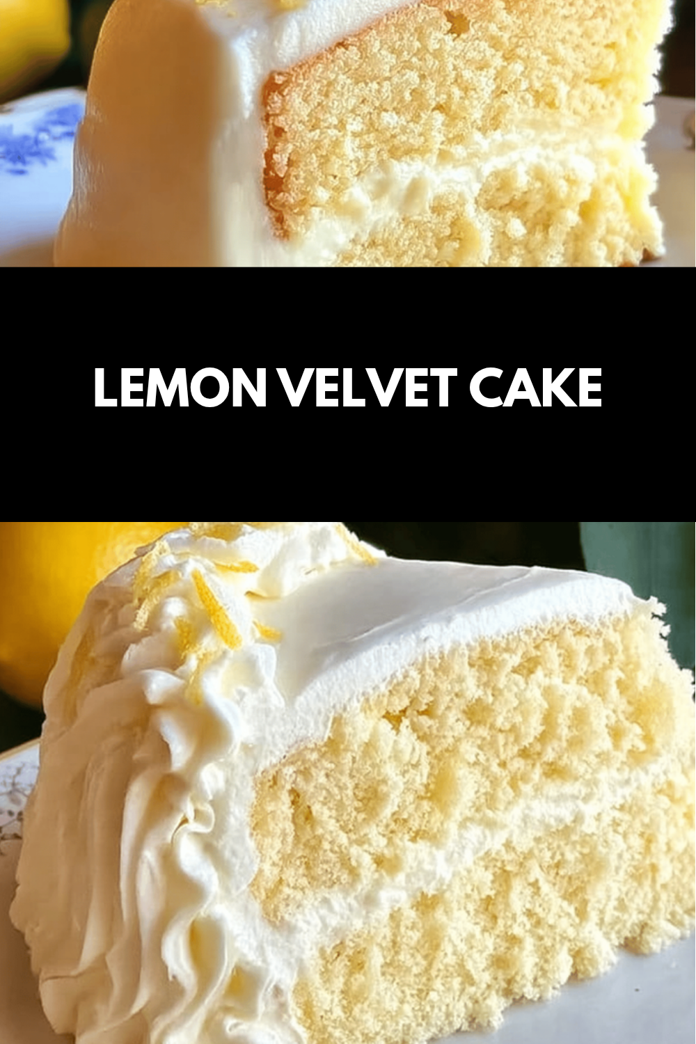 Lemon Velvet Cake