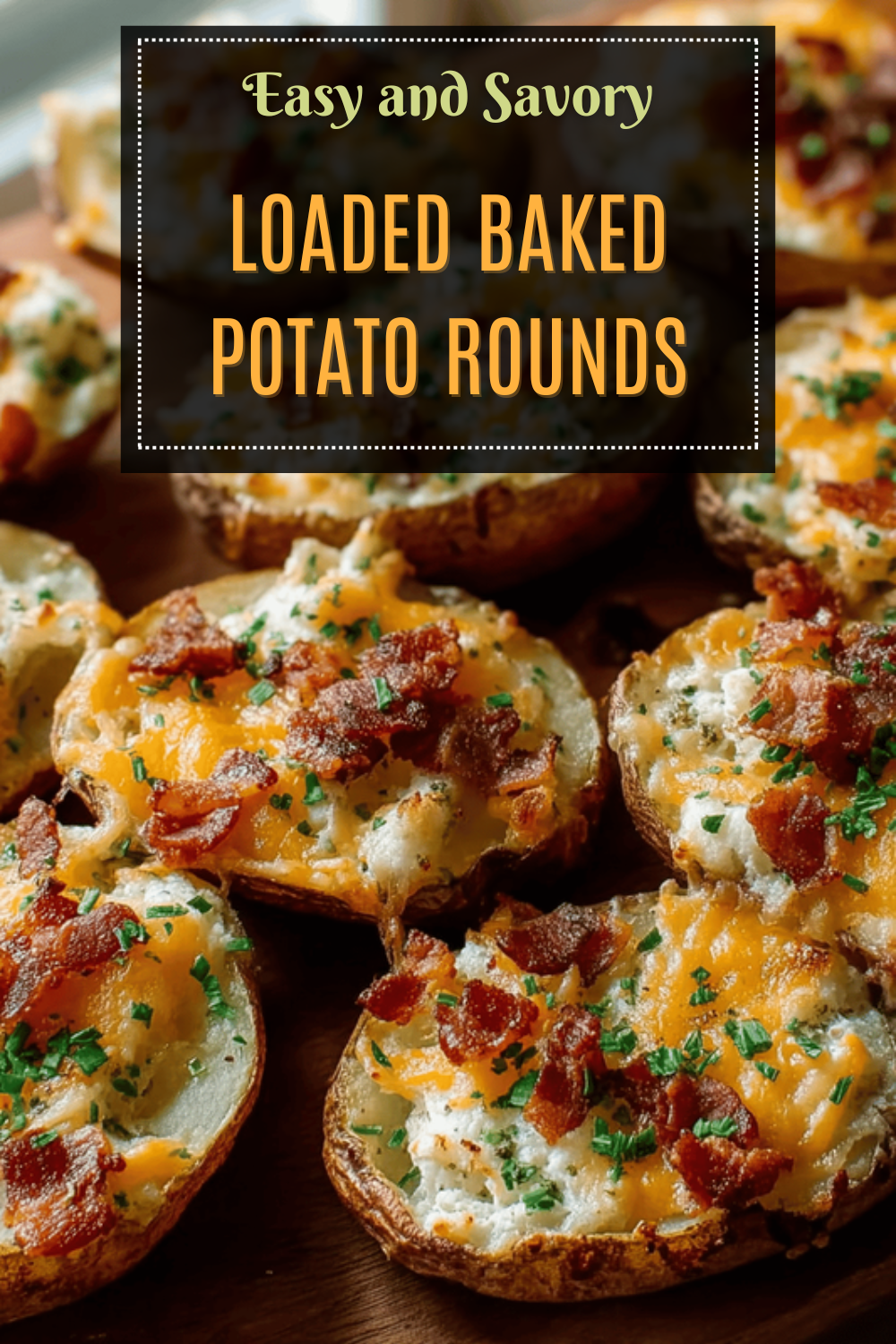 Potato Rounds Recipes Crispy, Flavorful, And Easy To Make At Home 7 Loaded Baked Potato Rounds