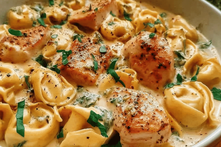 One Pot Creamy Parmesan Chicken Tortellini 18.Png
