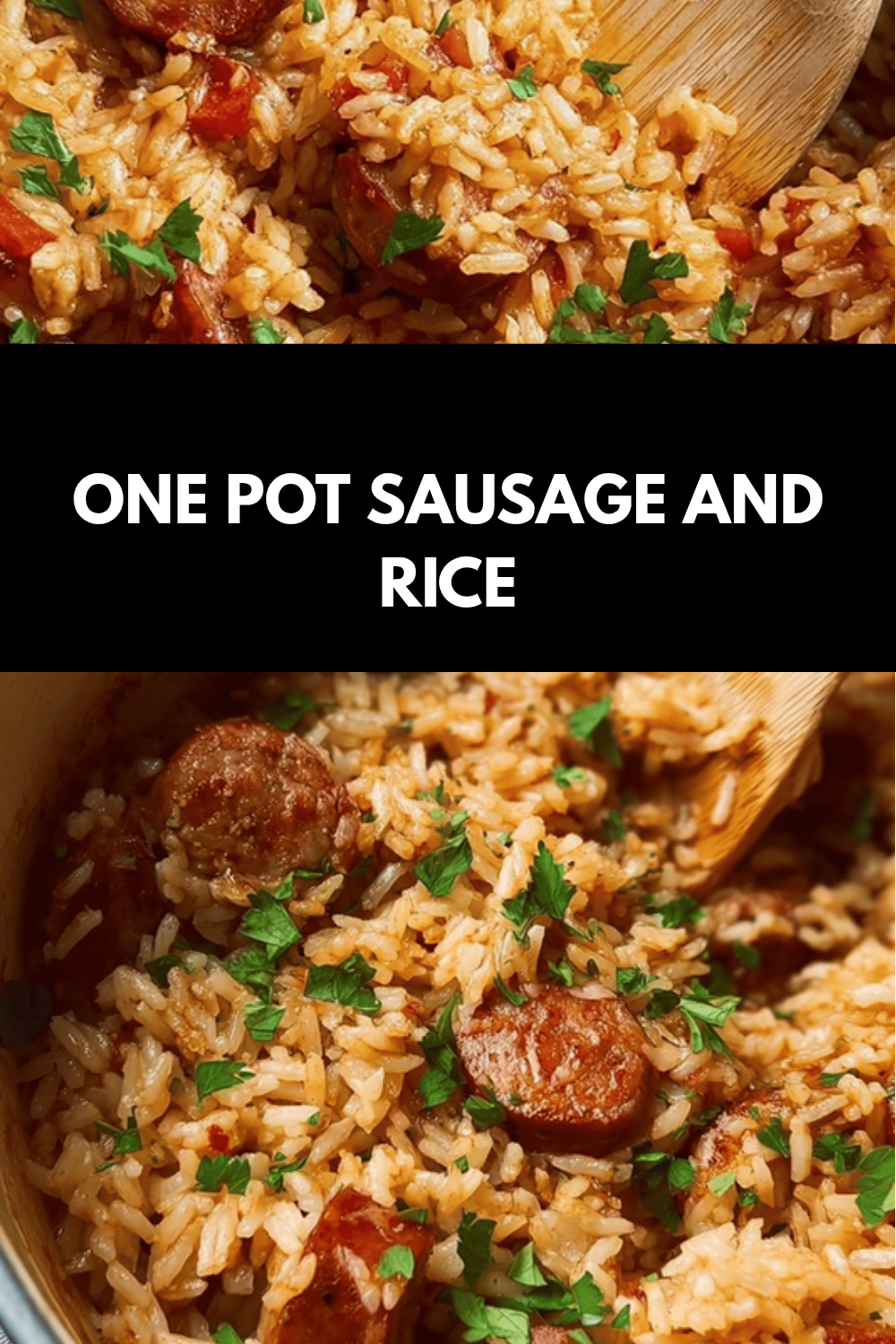 One Pot Sausage And Rice