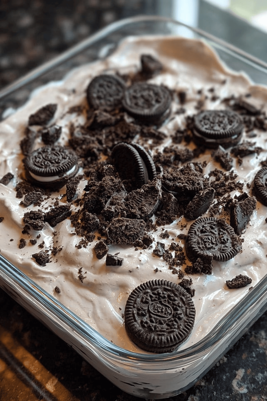 No Bake Oreo Mud Pie Recipe With Creamy Filling And Crunchy Crust 6 Oreo Mud Pie