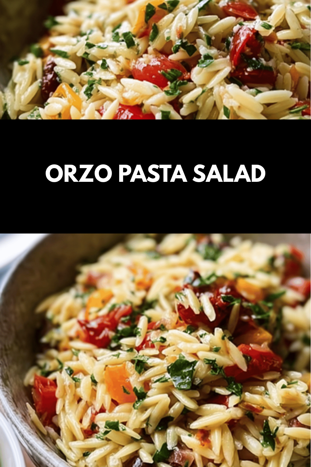 Easy Orzo Pasta Salad Recipes For Quick And Tasty Meals 6 Orzo Pasta Salad