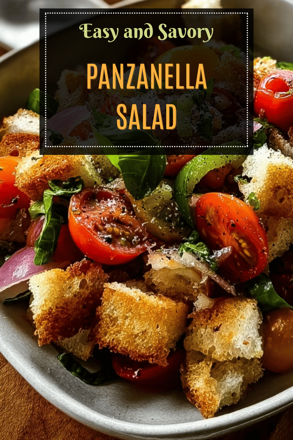 Simple Tomato Panzanella Recipe With Fresh Bread And Herbs 7 Panzanella Salad