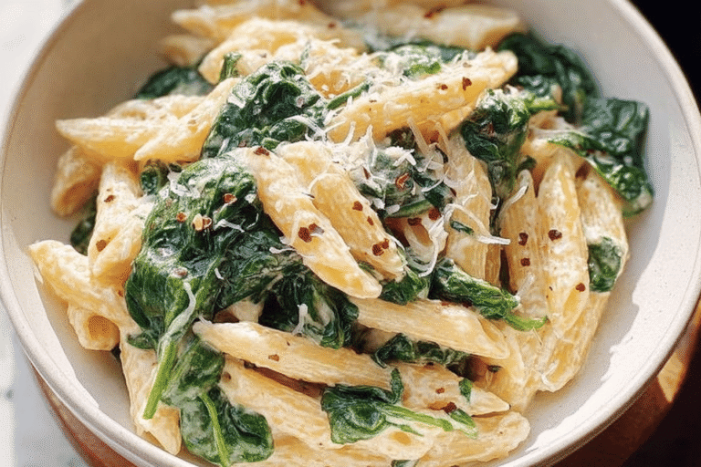 Pasta With Spinach 73.Png