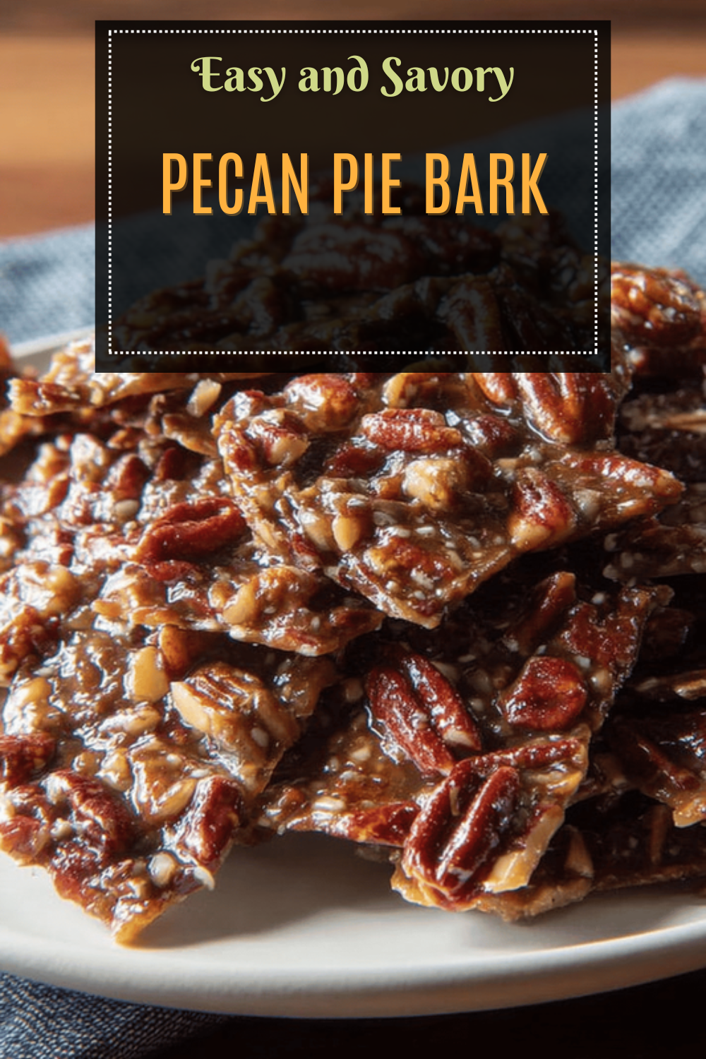 Pecan Pie Bark