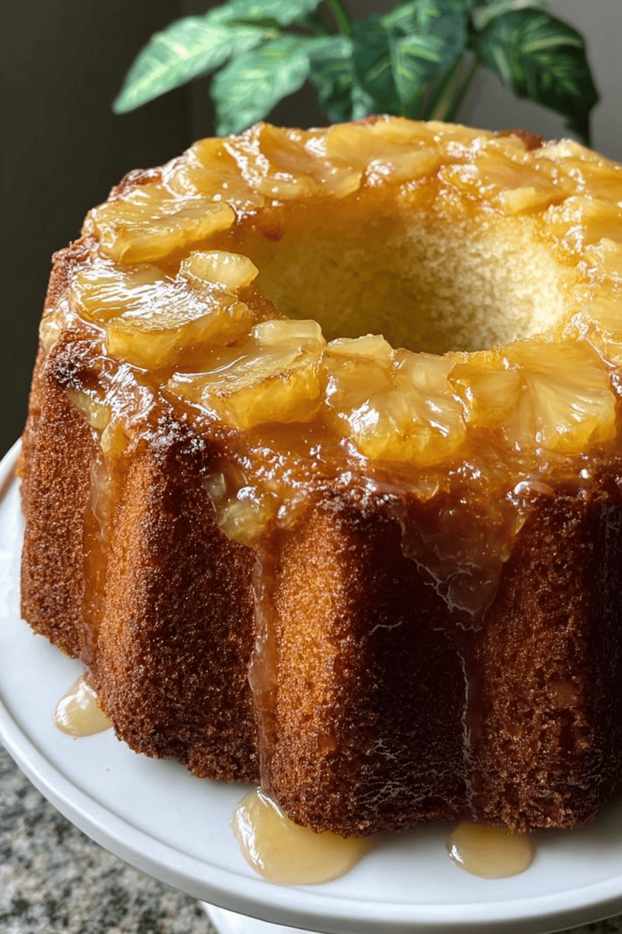 Pineapple Pound Cake
