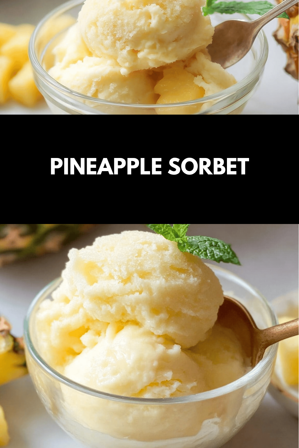 Pineapple Sorbet