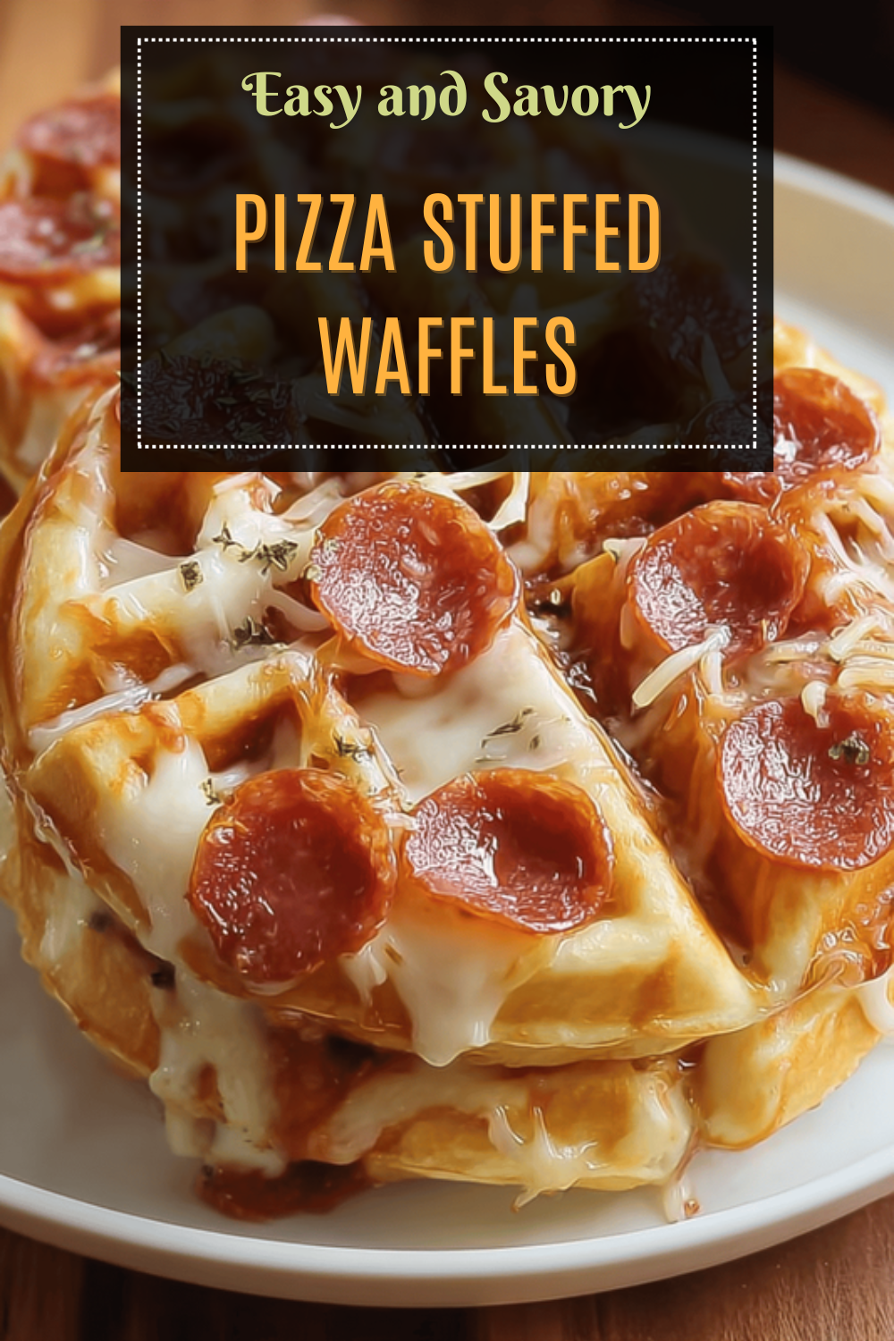 Pizza Waffles Recipe Ideas For Quick And Tasty Snacks 7 Pizza Stuffed Waffles