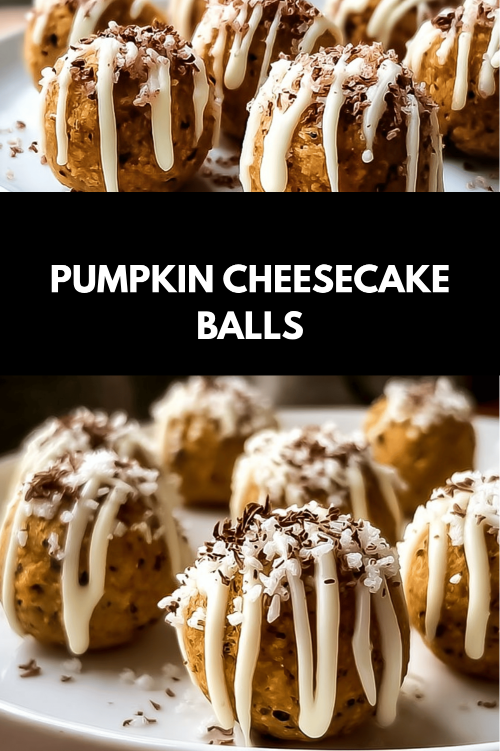 Pumpkin Cheesecake Balls