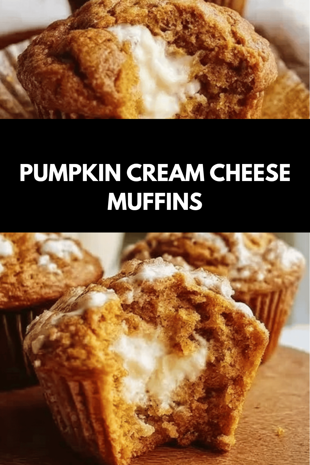 Pumpkin Cream Cheese Muffins