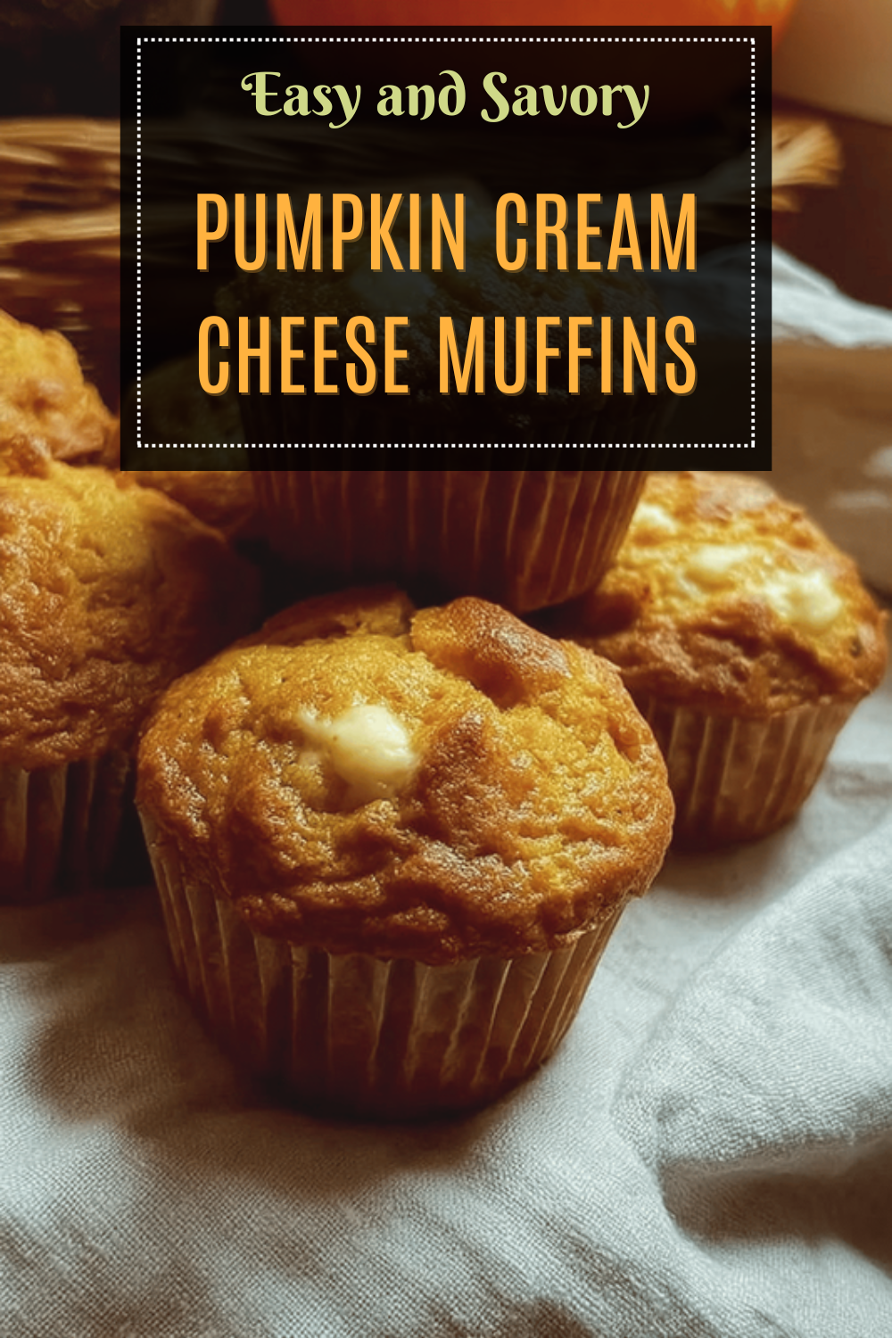 Pumpkin Cream Cheese Muffins