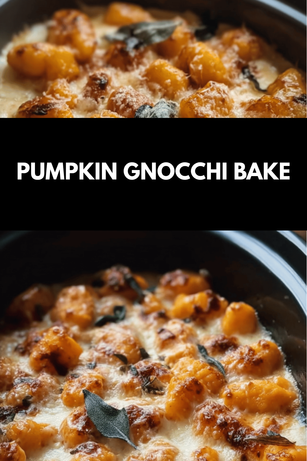 Baked Pumpkin Gnocchi With Thyme And Parmesan Cheese 6 Pumpkin Gnocchi Bake