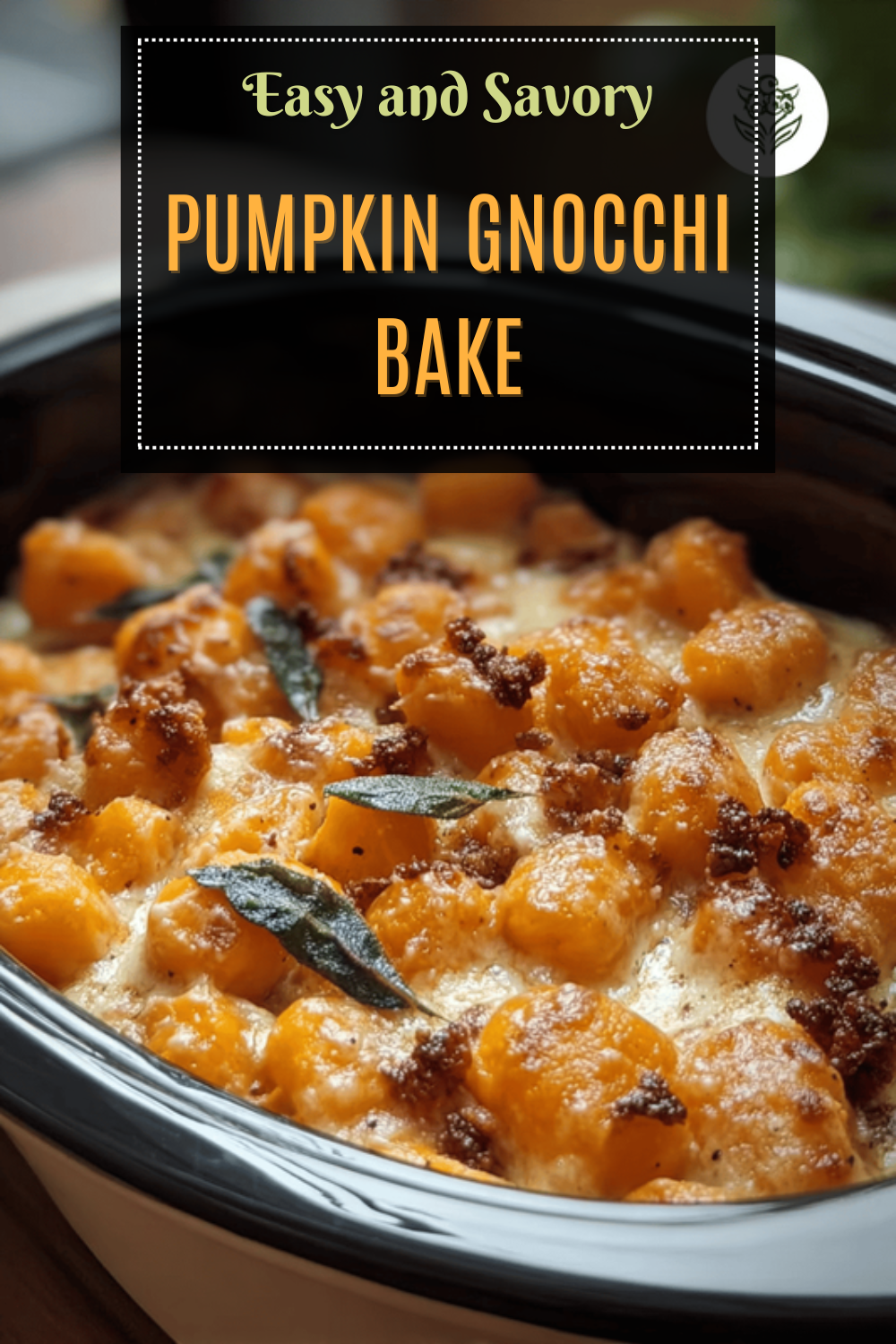 Baked Pumpkin Gnocchi With Thyme And Parmesan Cheese 7 Pumpkin Gnocchi Bake