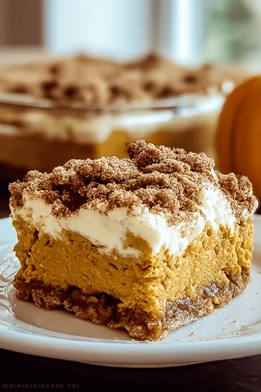 Cream Cheese Pumpkin Roll Bars Recipe With A Moist, Spiced Twist 6 Pumpkin Roll Bars