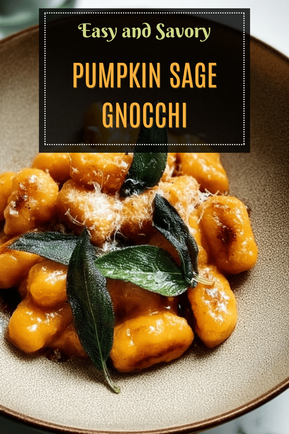 Pumpkin Gnocchi With Sage Butter Sauce Recipe 7 Pumpkin Sage Gnocchi
