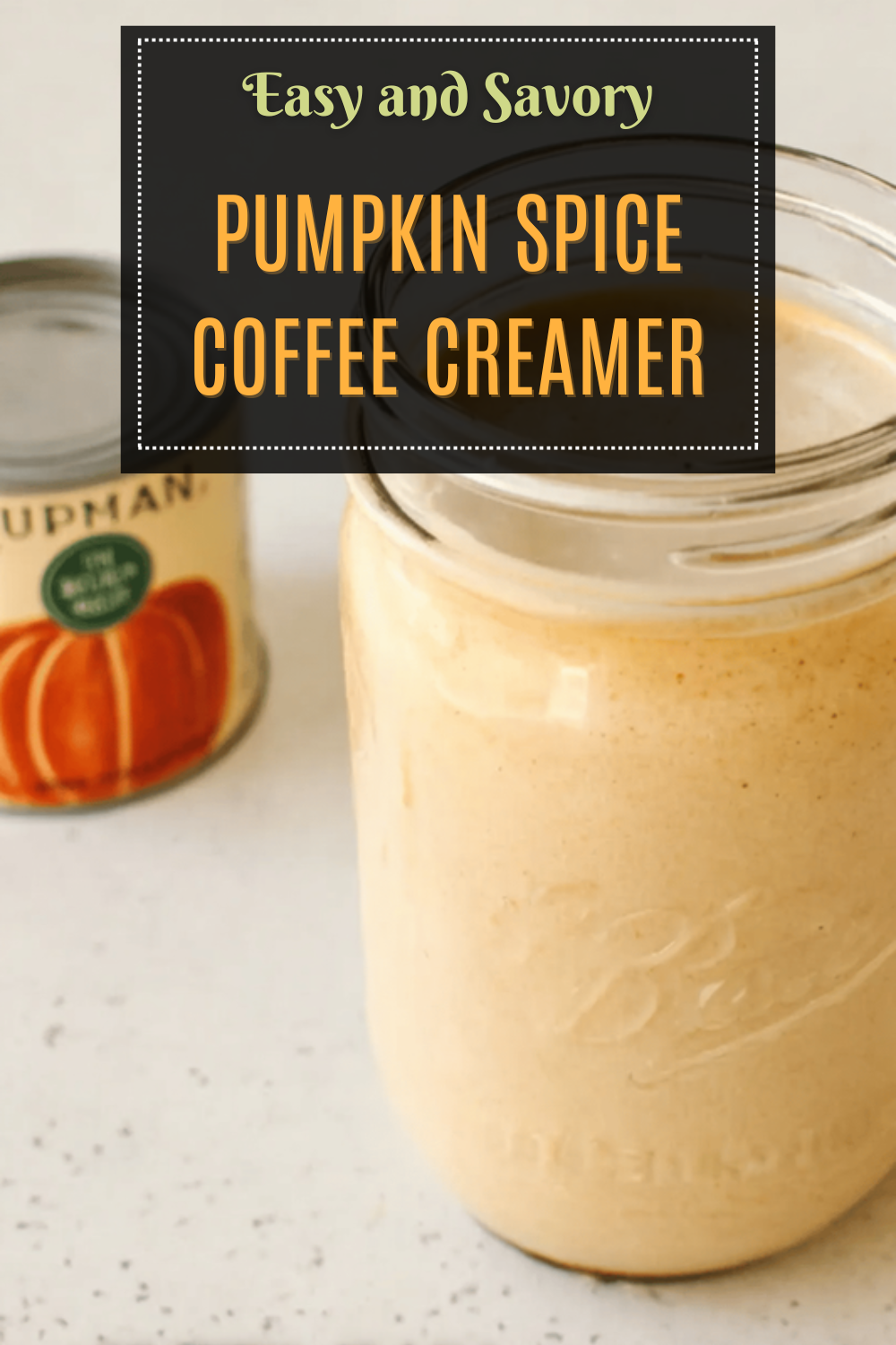 Pumpkin Spice Coffee Creamer
