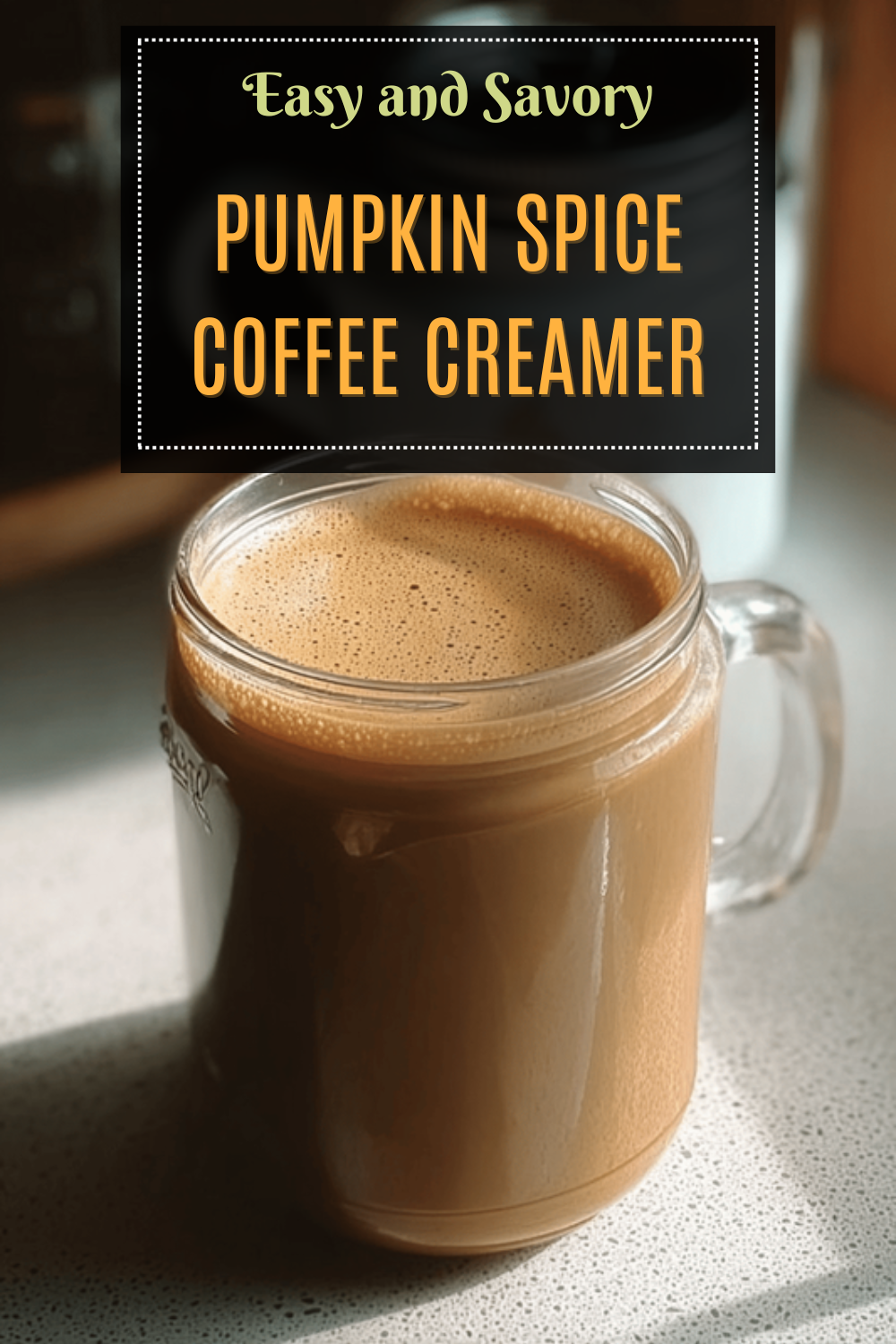 Pumpkin Spice Coffee Creamer