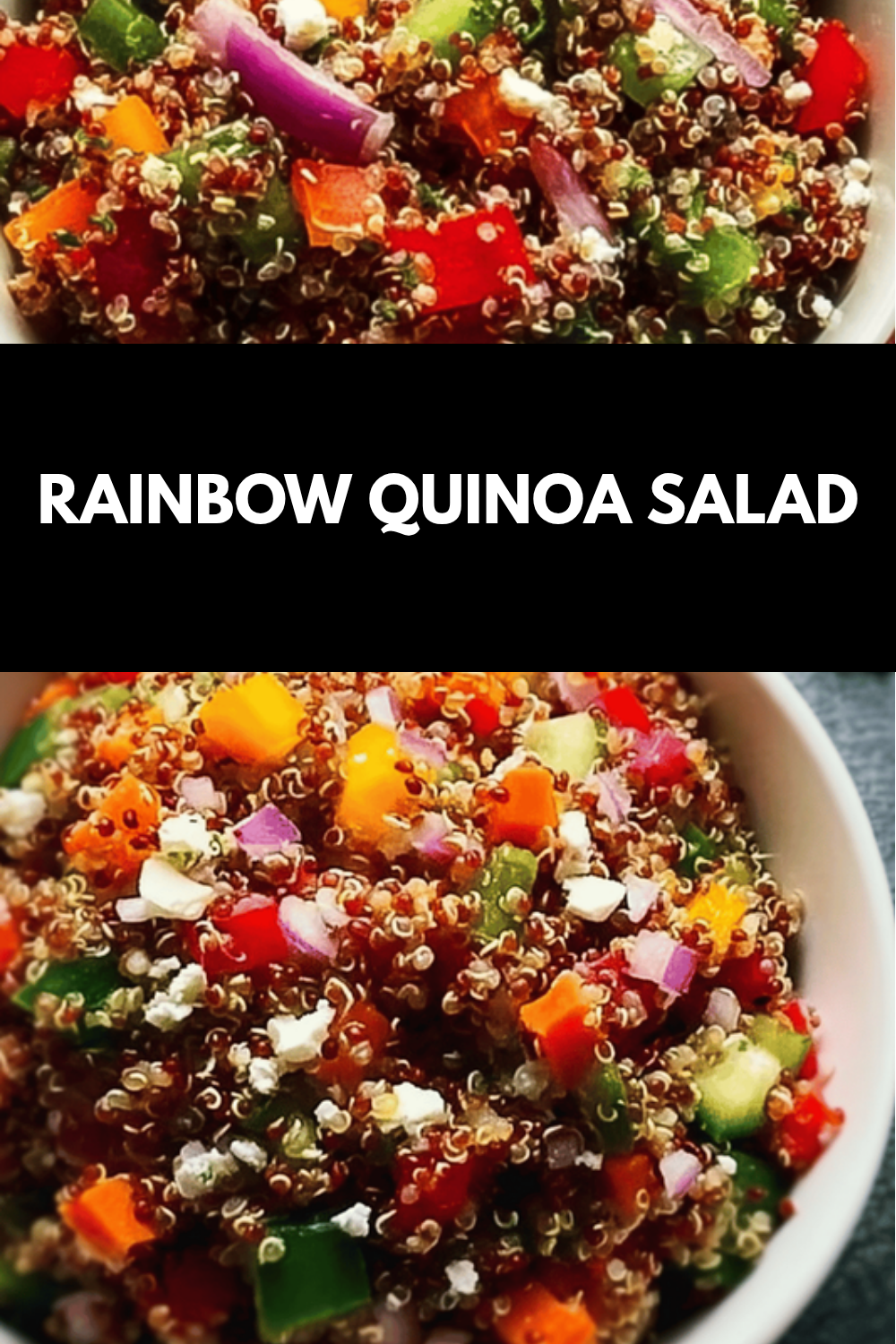 Rainbow Quinoa Salad With Creamy Peanut Dressing Recipe 6 Rainbow Quinoa Salad