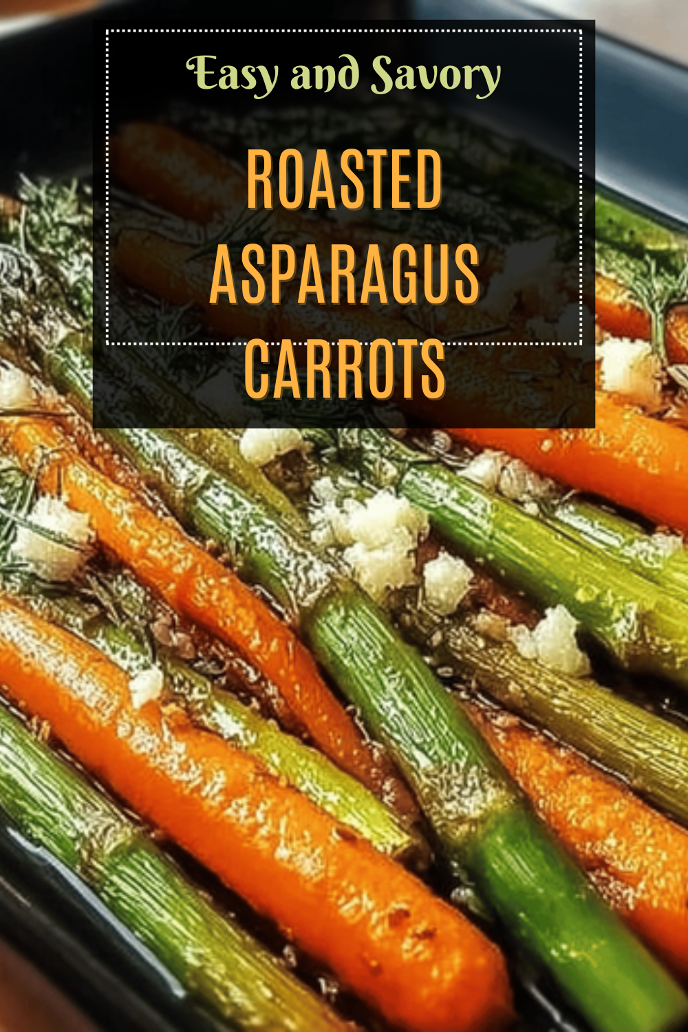 Roasted Asparagus Carrots
