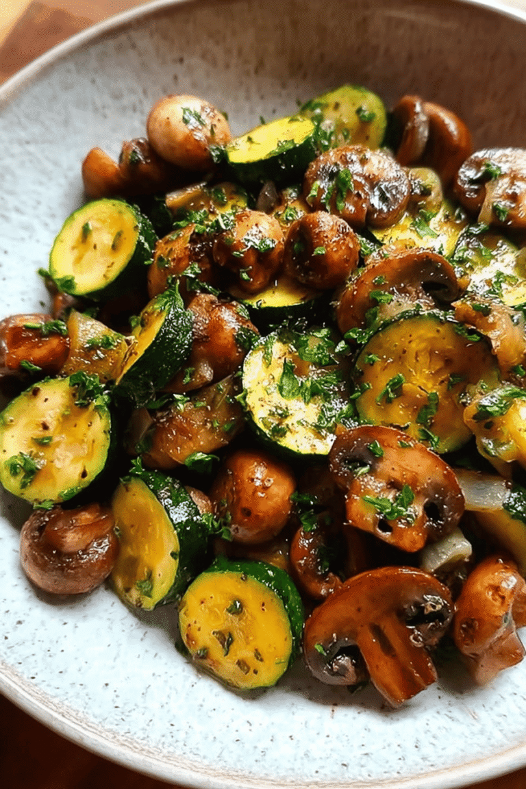 Sauteed Mushrooms And Zucchini 17.Png
