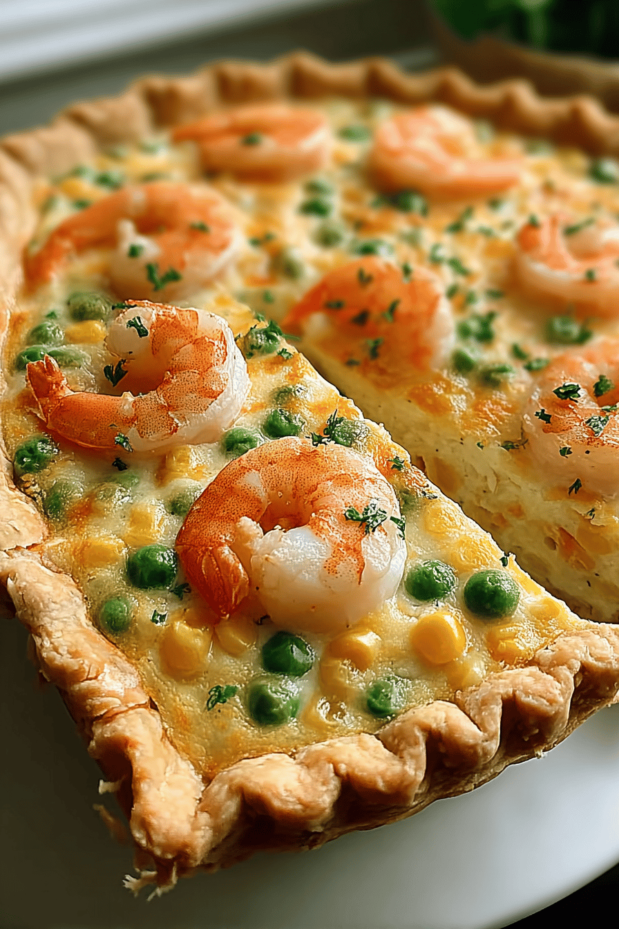 Shrimp Cheddar Pie
