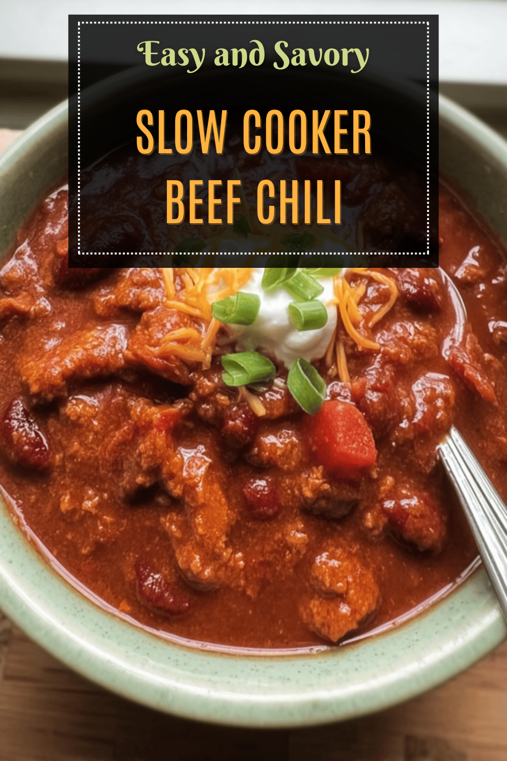 Classic Slow Cooker Chili Recipe With Rich Flavor And Simple Ingredients 7 Slow Cooker Beef Chili