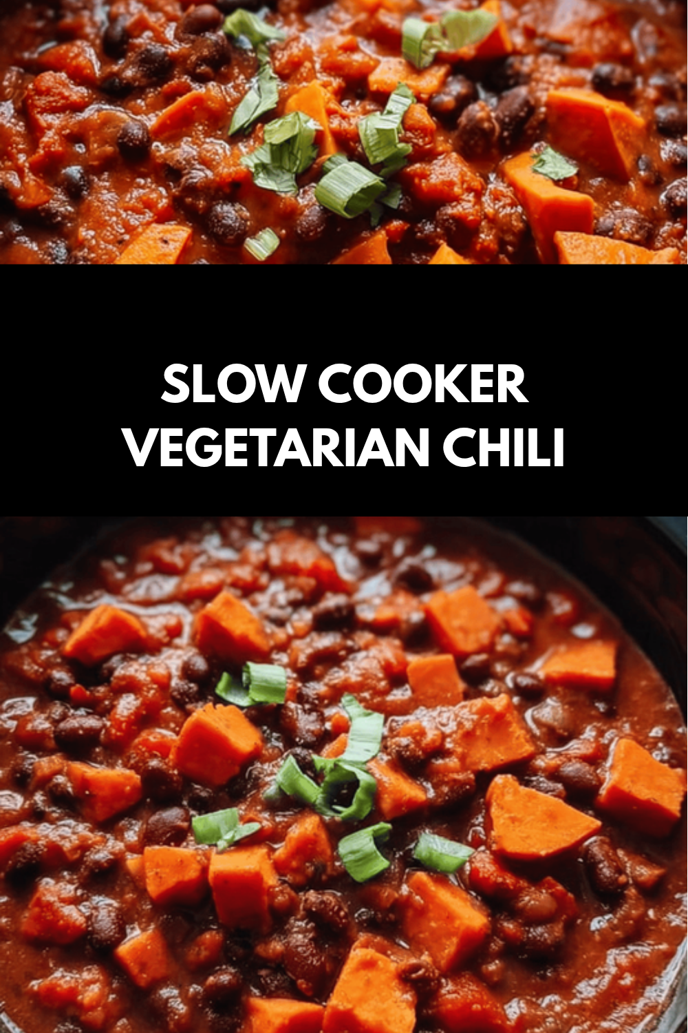 Crockpot Vegetarian Chili Recipe For Easy Healthy Meals 6 Slow Cooker Vegetarian Chili