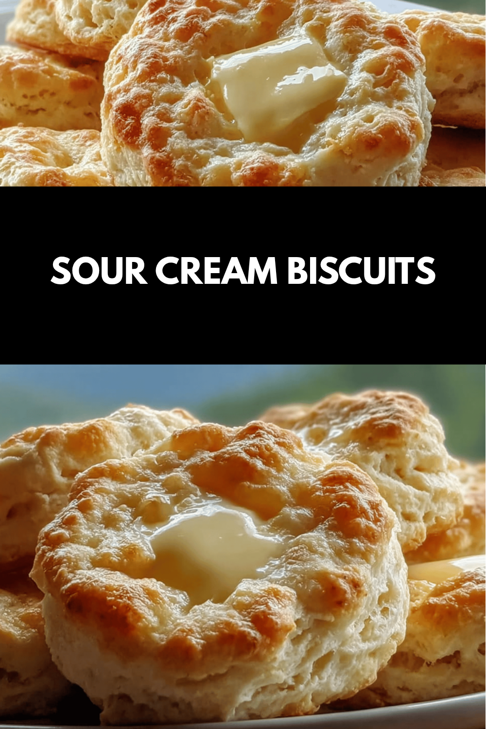 Sour Cream Biscuits Recipe For Soft Fluffy Homemade Biscuits 6 Sour Cream Biscuits