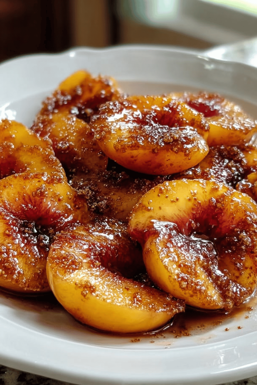 Southern Fried Peaches
