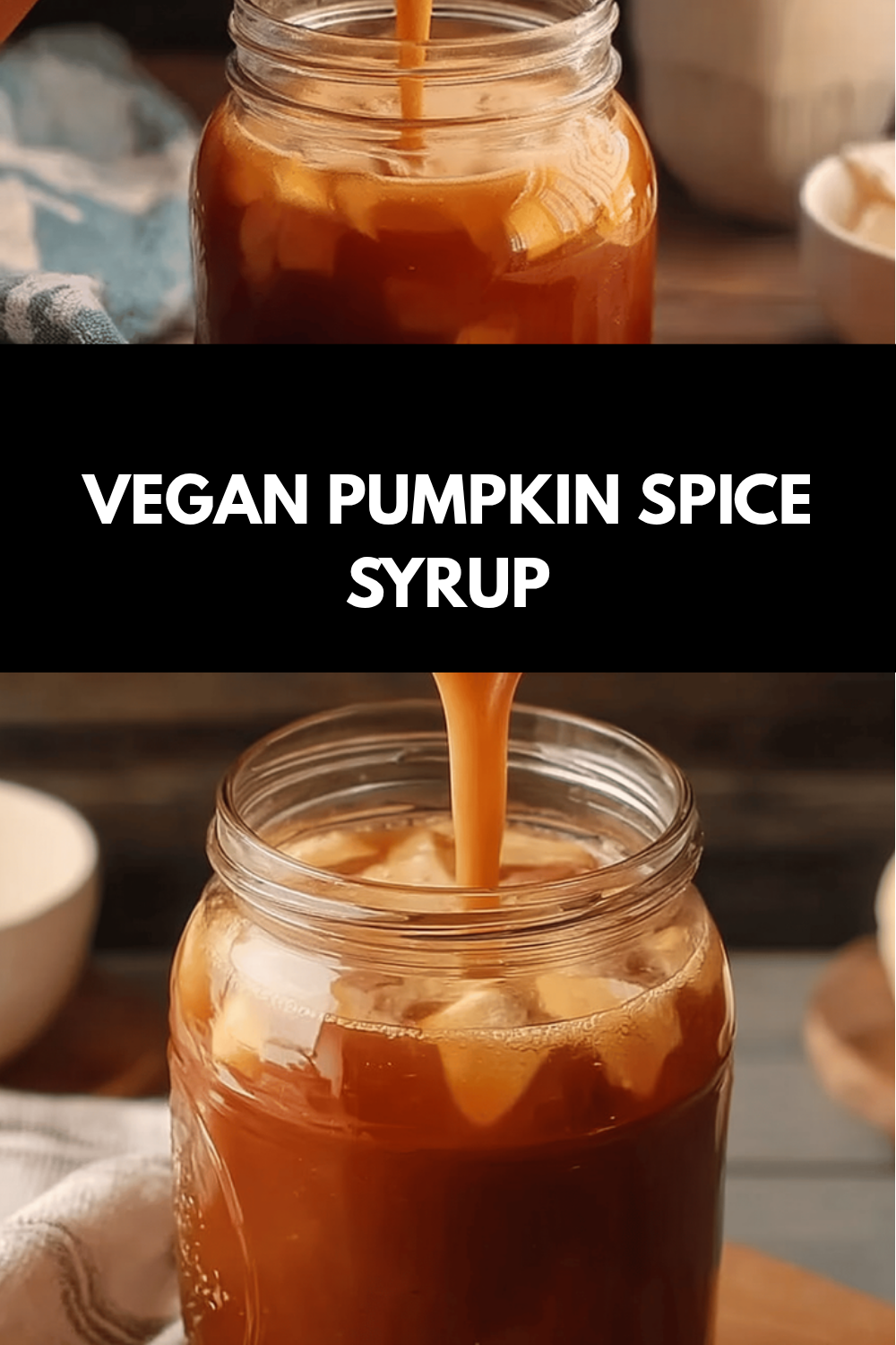 Vegan Pumpkin Spice Syrup