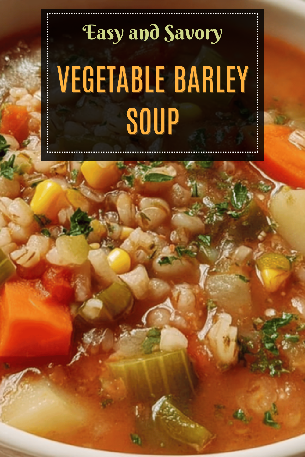 Vegetable Barley Soup