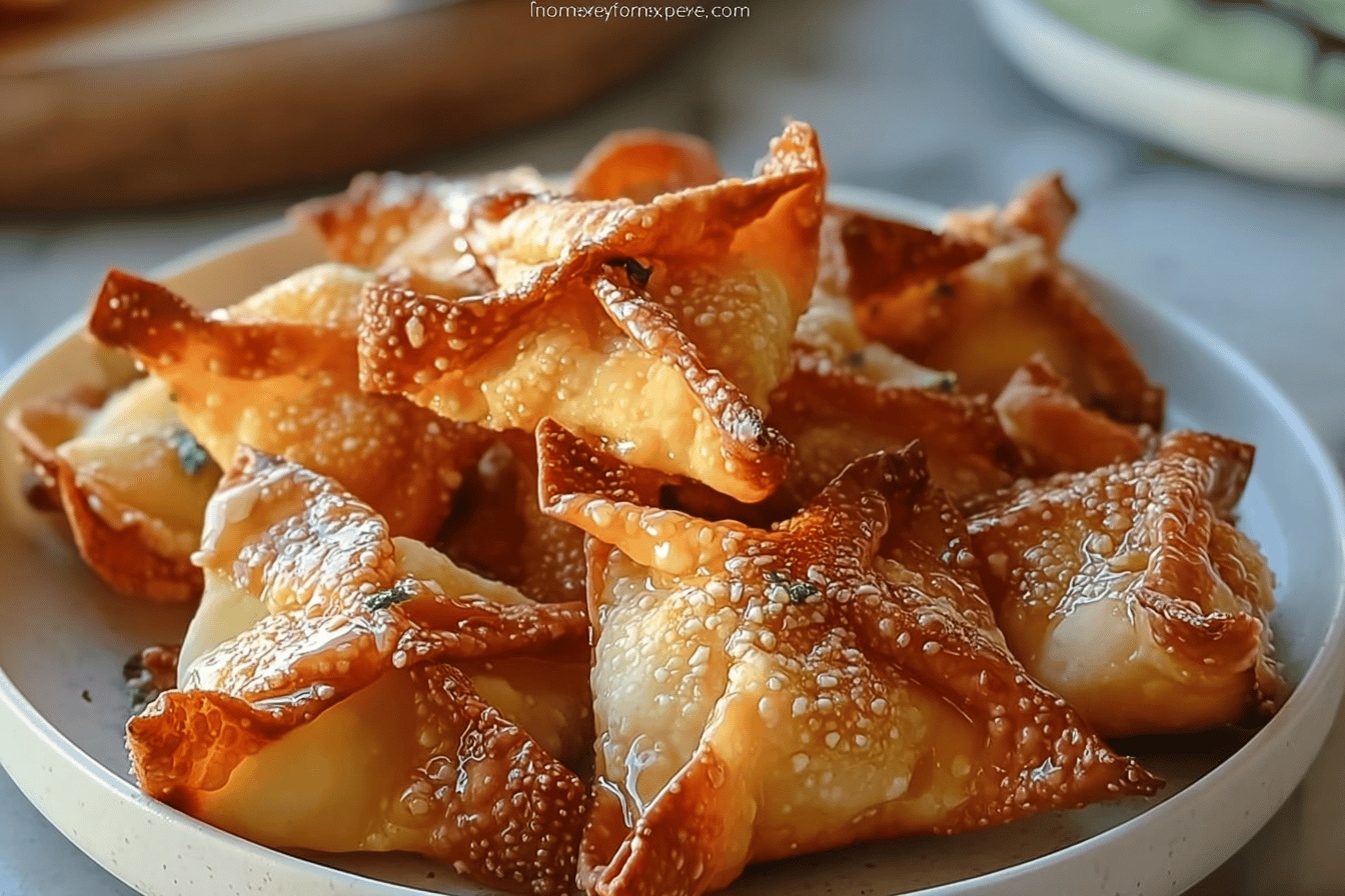 Air Fryer Caramel Apple Wontons Recipe For Quick Sweet Treats 6 Air Fryer Caramel Apple Wontons