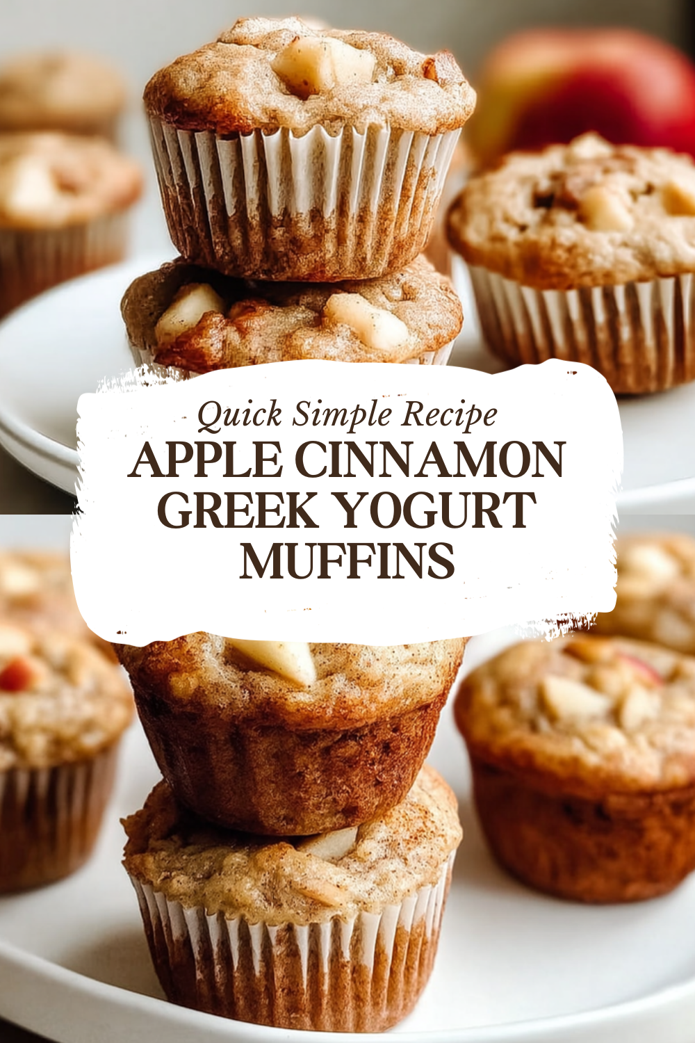 Greek Yogurt Apple Cinnamon Muffins Recipe For Soft, Flavorful Bakes 7 Apple Cinnamon Greek Yogurt Muffins