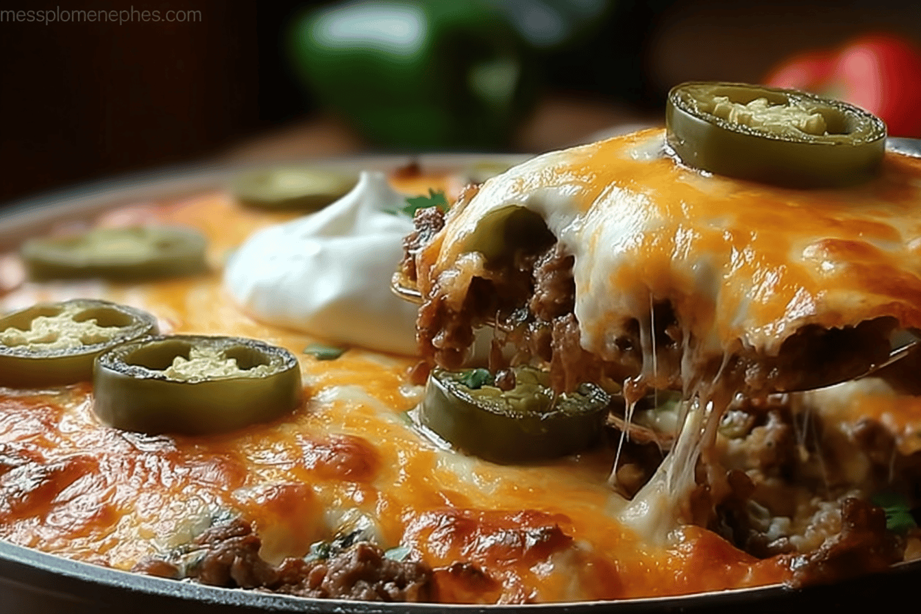 Chile Relleno Casserole Recipe With Cheesy And Spicy Layers 7 Baked Beef Chiles Rellenos Casserole