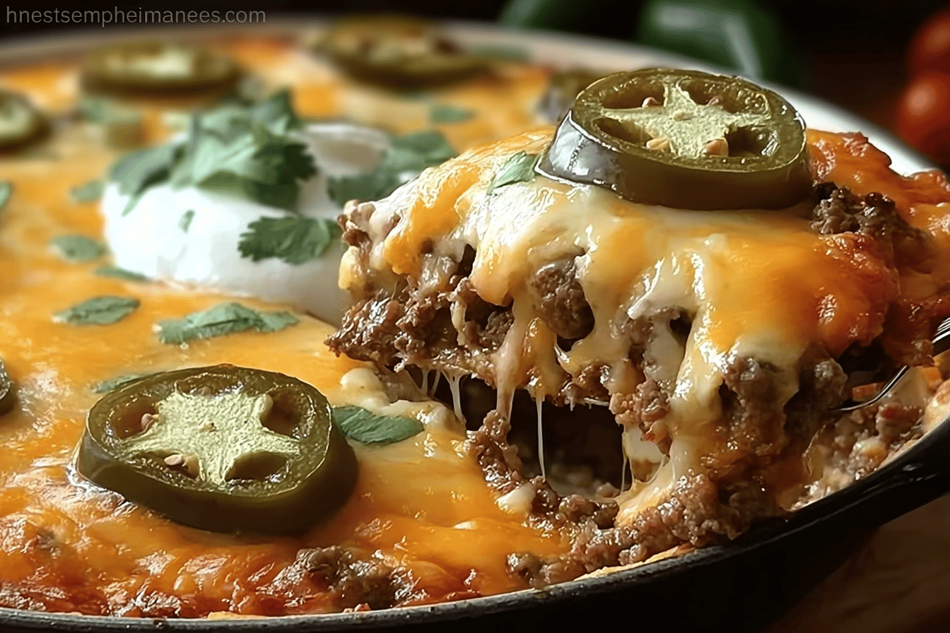 Chile Relleno Casserole Recipe With Cheesy And Spicy Layers 6 Baked Beef Chiles Rellenos Casserole