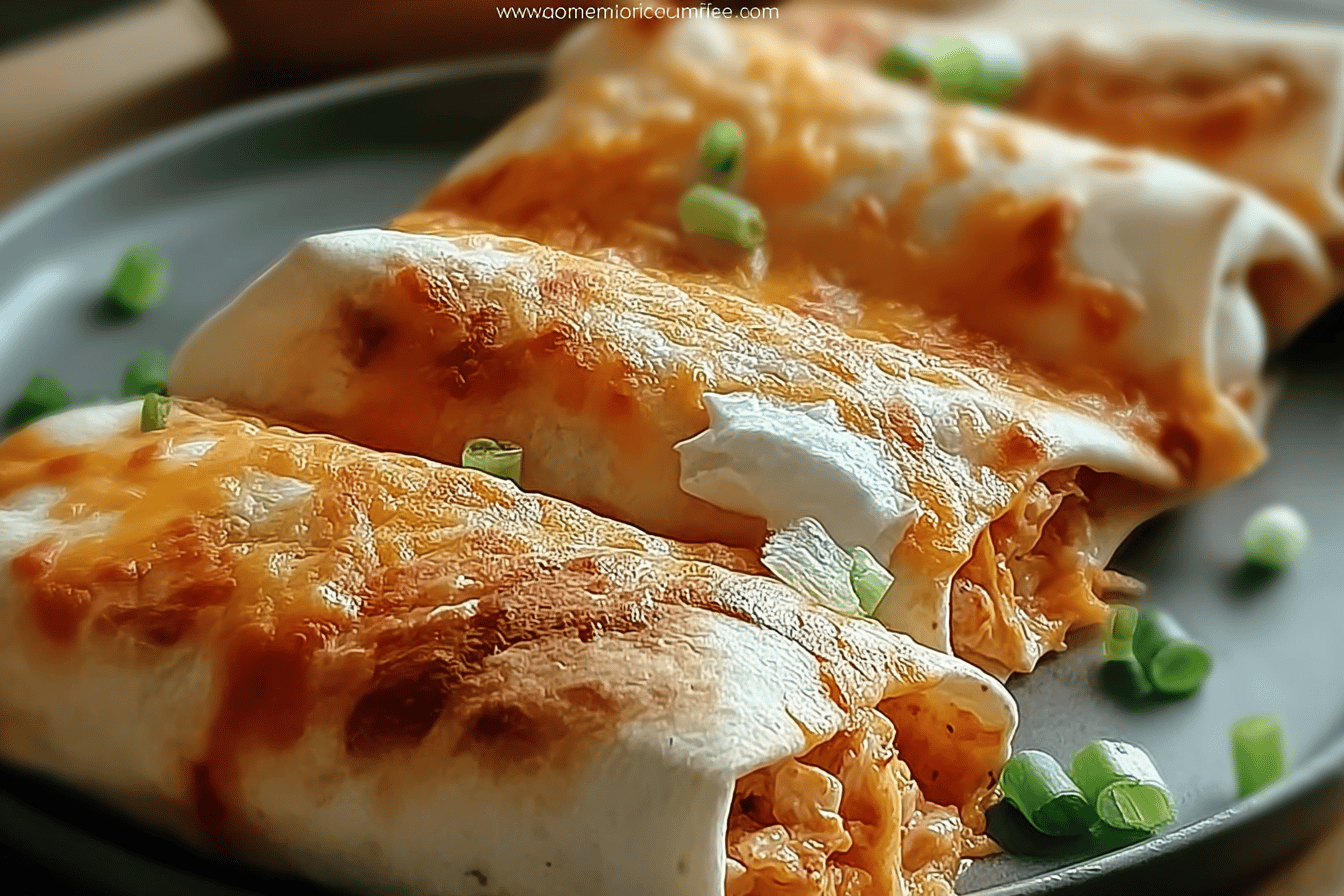 Baked Chicken Chimichangas Recipe With Crispy Tortilla And Savory Filling 6 Baked Chicken Chimichangas