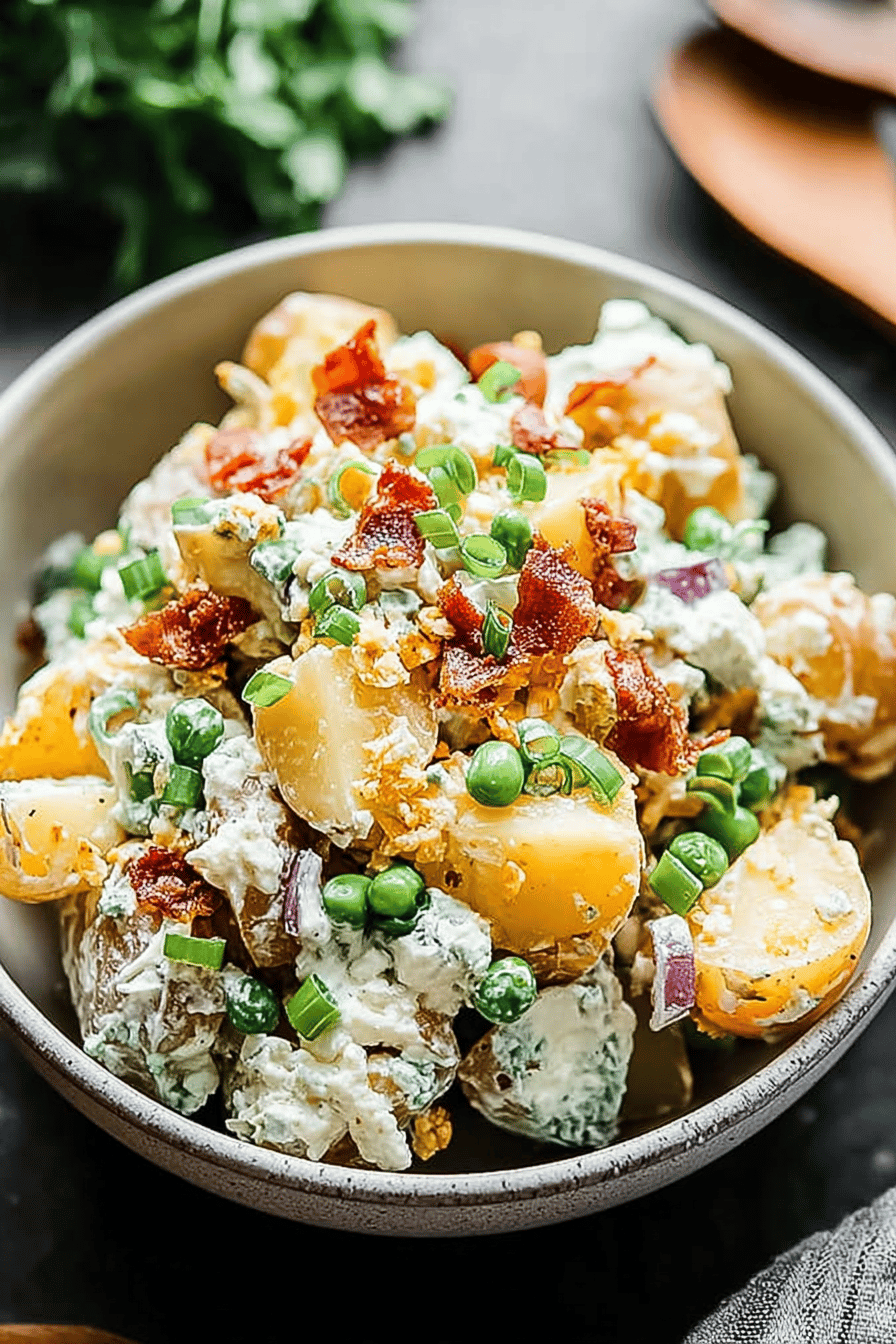 Baked Potato Salad Recipes With Easy And Creamy Dressings 6 Baked Potato Salad