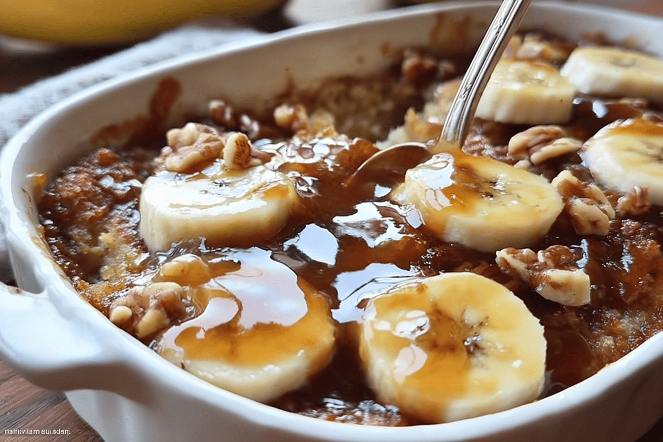 Bananas Foster Cobbler