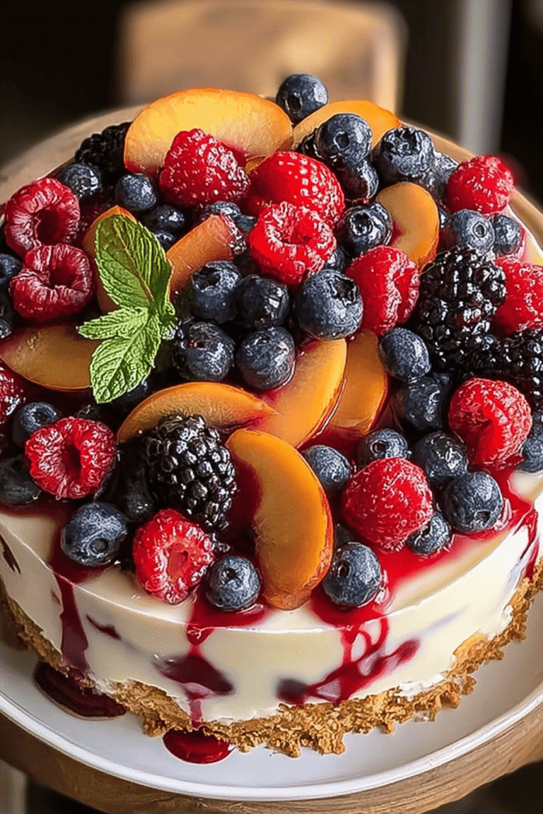 Berry Peach Cheesecake 12.Png