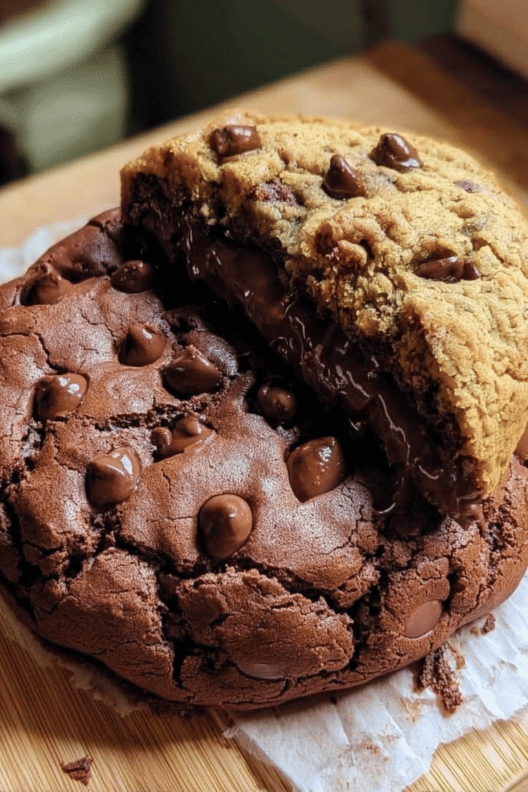 Brownie Stuffed Chocolate Cookies 14.Png