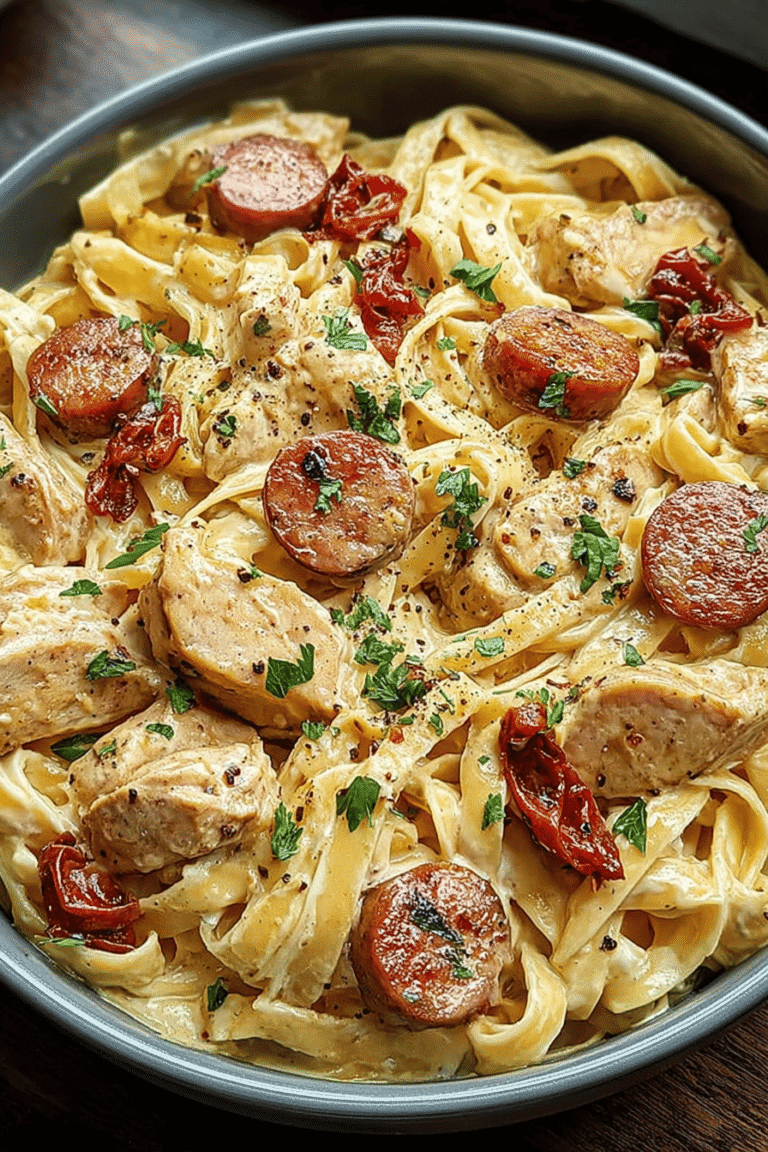 Cajun Chicken Sausage Alfredo 70.Png